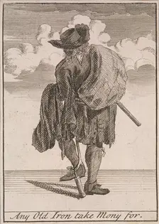 Any Old Iron take Mony for Cries of London, (c1688?). Artist: Anon