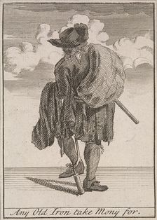 Any Old Iron take Mony for Cries of London, (c1688?). Artist: Anon
