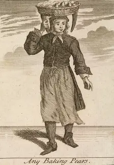 Any Baking Pears Cries of London, (c1688?). Artist: Anon