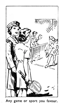 Any game or sport you favour 1940