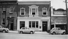 ANZ Bank, Formerly - Bank of Australasia, 102 Mary Street, Gympie, Queensland, 1955. Creator: Jack Bain