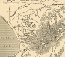ANZAC advance, Gallipoli peninsula, First World War, 1915, (c1920). Creator: Unknown