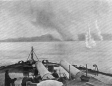 Anzac et Suvla; derniere vue de Suvla 1915 (1916). Creator: Norman Wilkinson