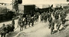 ANZAC troops on the Western Front, First World War, c1916, (c1920). Creator: Unknown