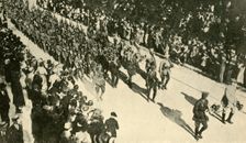 ANZAC troops in Marseilles, France, First World War, c1916, (c1920). Creator: Unknown