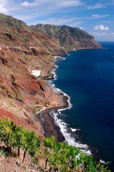 Anaga coastline, San Andres, Tenerife, Canary Islands, 2007. Creator: Peter Thompson