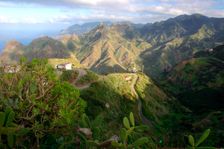 Anaga Mountains, Tenerife, 2007. Creator: Peter Thompson