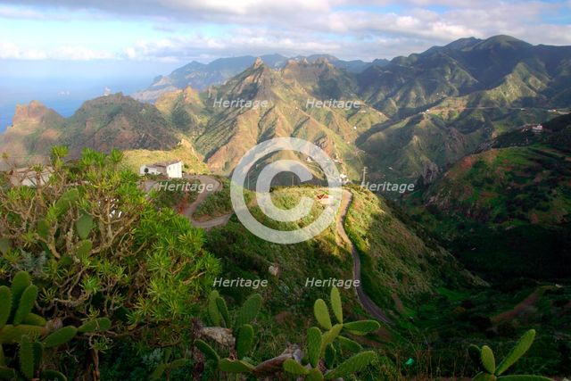 Anaga Mountains, Tenerife, 2007. Creator: Peter Thompson.
