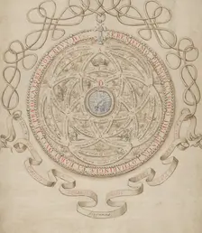 Anagram in Honor of Charles III, Duke of Lorraine and Bar, ca. 1595-1605. Creator: Aegidius Sadeler II