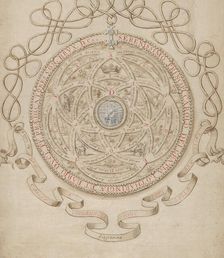 Anagram in Honor of Charles III, Duke of Lorraine and Bar, ca. 1595-1605. Creator: Aegidius Sadeler II