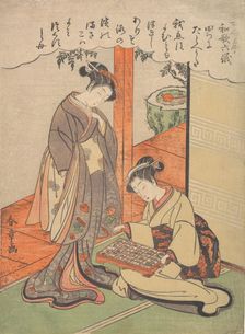 Analogy, late 18th century. Creator: Shunsho