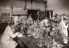 Analytical laboratory, Rowntree factory, York, Yorkshire, 1926