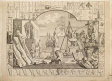 Analysis of Beauty, plate 1, 1753. Creator: William Hogarth