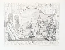 Analysis of Beauty Plate I 1753. Creator: William Hogarth
