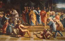 Ananias and Sapphira, 1729-31. Creator: Sir James Thornhill