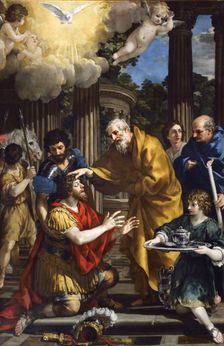 Ananias restoring the sight of Saint Paul