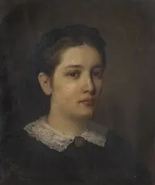 Anastasia Aleksandrovna Botkina, 1862. Creator: Mikhail Botkin