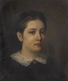Anastasia Aleksandrovna Botkina, 1862. Creator: Mikhail Botkin