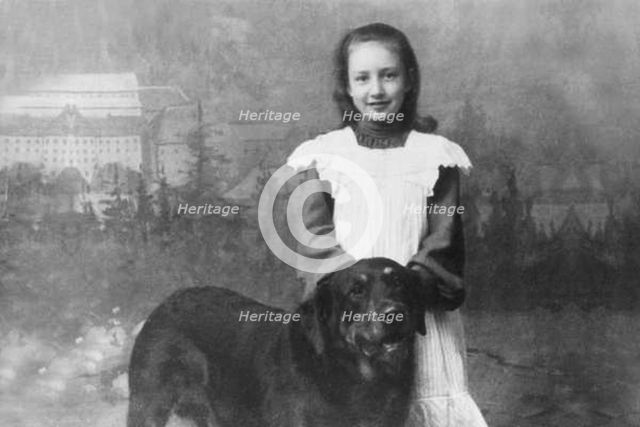 Anastasia Tsvetaeva, 1905.
