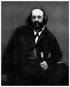 Anarchism: Mikhail Bakunin, Russian anarchist, 19th century (1956)