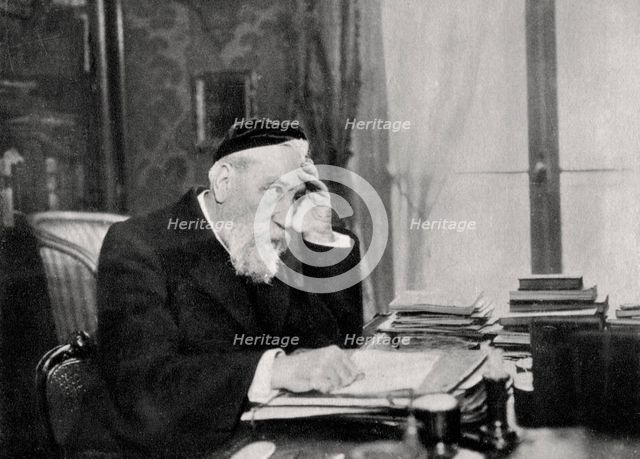 Anatole France, French writer, 1903. Artist: Unknown