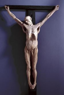 Anatomical Crucifixion (James Legg), 1801. Creator: Thomas Banks