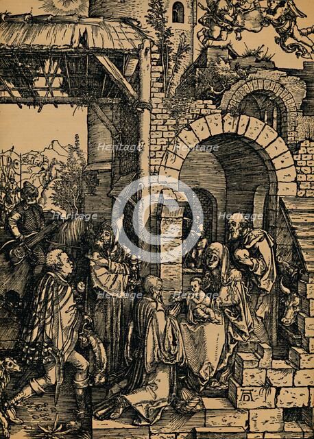 'Anbetung der Konige', ('Adoration of the Kings'), 1503-1504. Creator: Albrecht Durer.