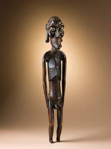 Ancestor Figure (moai kavakava) (image 1 of 3), c.1830. Creator: Unknown