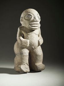 Ancestor Figure (tiki) (image 1 of 2), c.1800. Creator: Unknown