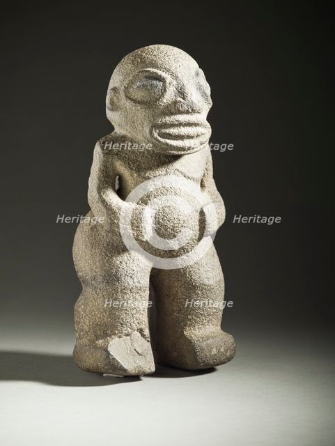 Ancestor Figure (tiki) (image 1 of 2), c.1800. Creator: Unknown.