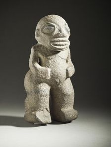 Ancestor Figure (tiki) (image 1 of 2), c.1800. Creator: Unknown