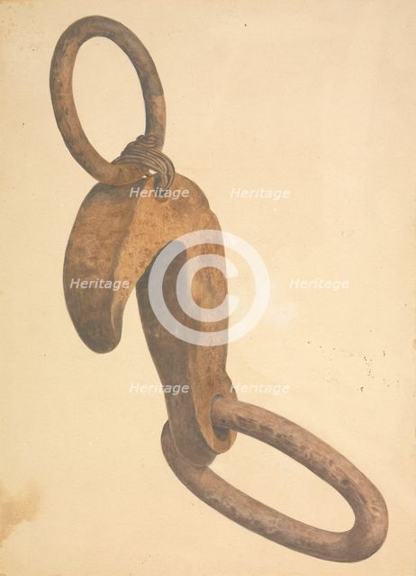 Anchor Trip Hook, c. 1942. Creator: William Frank.