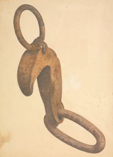 Anchor Trip Hook, c. 1942. Creator: William Frank