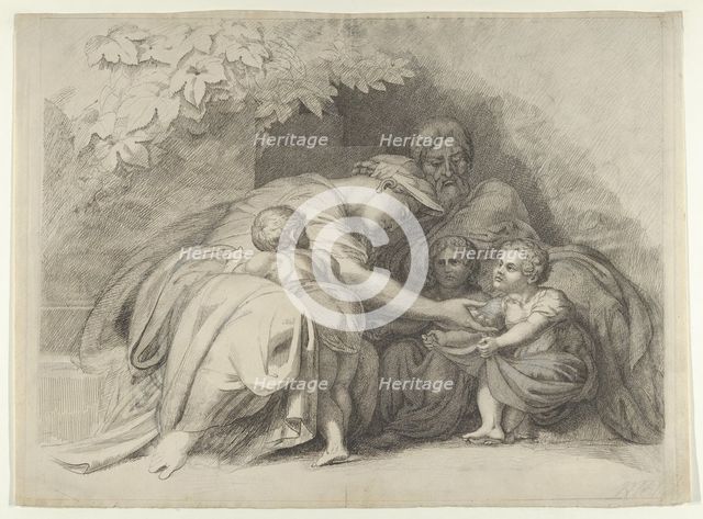 Anche a me, Madre mia! (Me too, mother!), 1828. Creator: William Young Ottley.