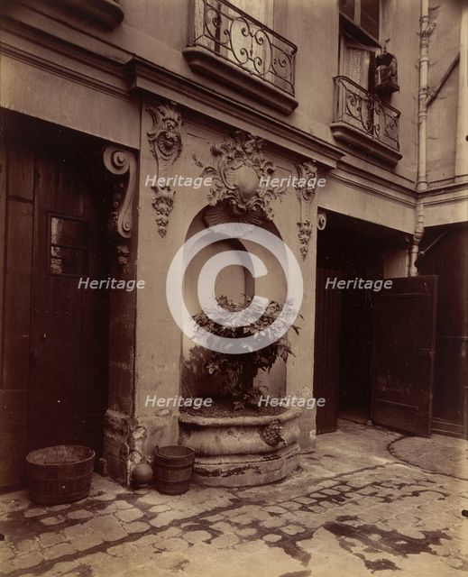 Ancien Hôtel des Parlementaires, 3 Rue des Lions, c. 1910. Creator: Eugene Atget.