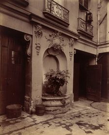 Ancien Hôtel des Parlementaires, 3 Rue des Lions, c. 1910. Creator: Eugene Atget