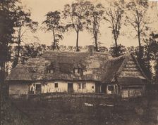 Ancienne Ferme à Pérenchies, 1854. Creator: Alphonse Le Blondel