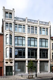 Anciens Magasins Wolff, 11-13 Rue du Canal, Brussels, Belgium, (1902-1905), c2014-2017. Artist: Alan John Ainsworth