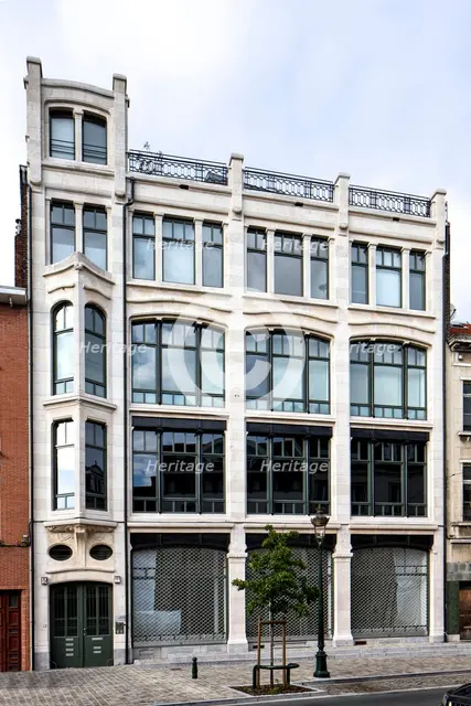 Anciens Magasins Wolff, 11-13 Rue du Canal, Brussels, Belgium, (1902-1905), c2014-2017. Artist: Alan John Ainsworth.