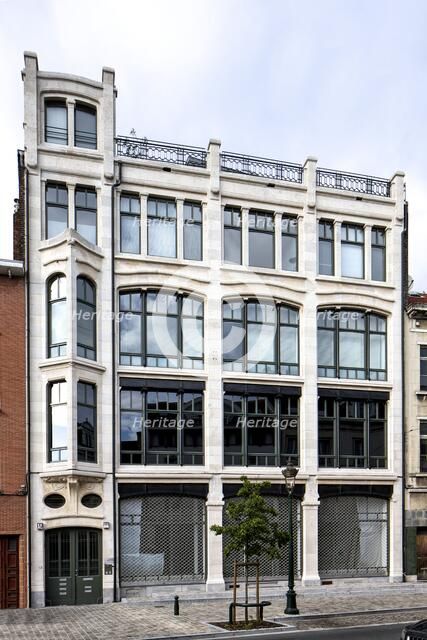 Anciens Magasins Wolff, 11-13 Rue du Canal, Brussels, Belgium, (1902-1905), c2014-2017. Artist: Alan John Ainsworth.