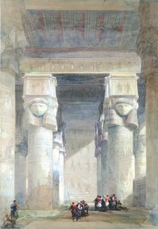 Ancient Tartyris, Upper Egypt, 1848. Creator: David Roberts