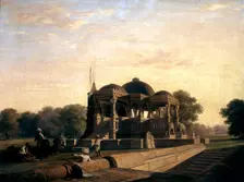 Ancient Temple at Hulwud 1826. Artist: William Frederick Witherington