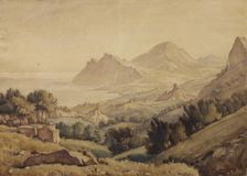 Ancient town. Artist: Bogayevsky, Konstantin Fyodorovich (1872-1943)