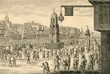 Ancient View of Cheapside (1897). Creator: Unknown