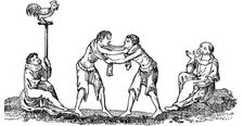 Ancient Wrestling, (1833)