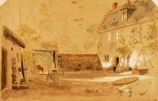 Ancient Abbey of St. Valery, France, 1862. Creator: Miner Kilbourne Kellogg