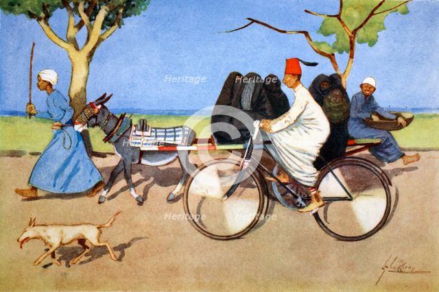 'Ancient and Modern', 1908.  Creator: Lance Thackeray.