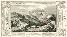 Ancient Aqueduct, from the Mountain of Tezcosingo 1849. Creator: Unknown