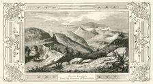 Ancient Aqueduct, from the Mountain of Tezcosingo 1849. Creator: Unknown