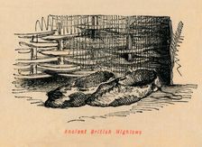 Ancient British Highlows c1860, (c1860). Artist: John Leech